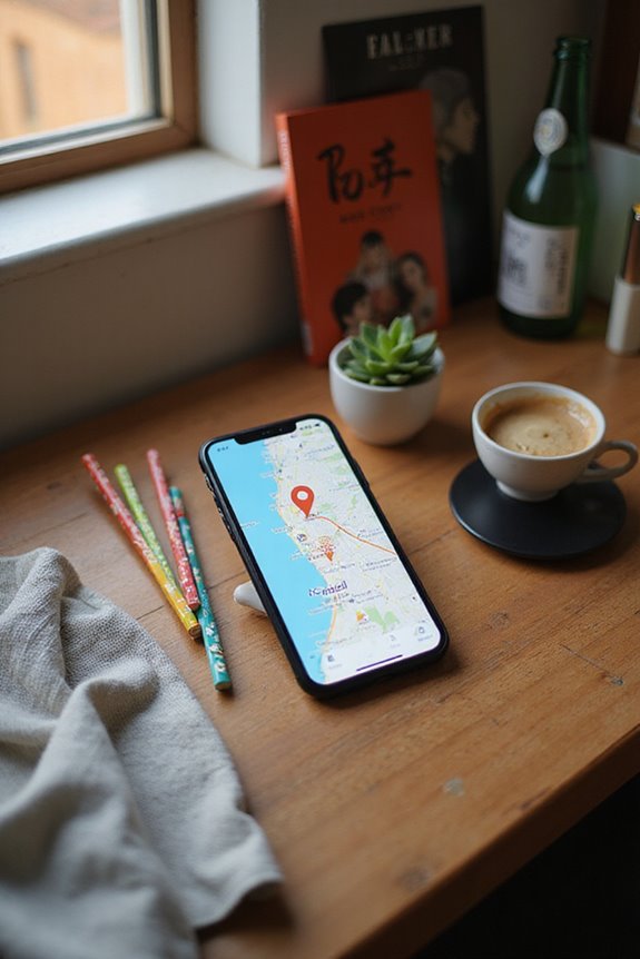 accurate delivery location setup