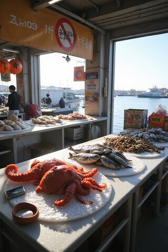 authentic seafood market experience