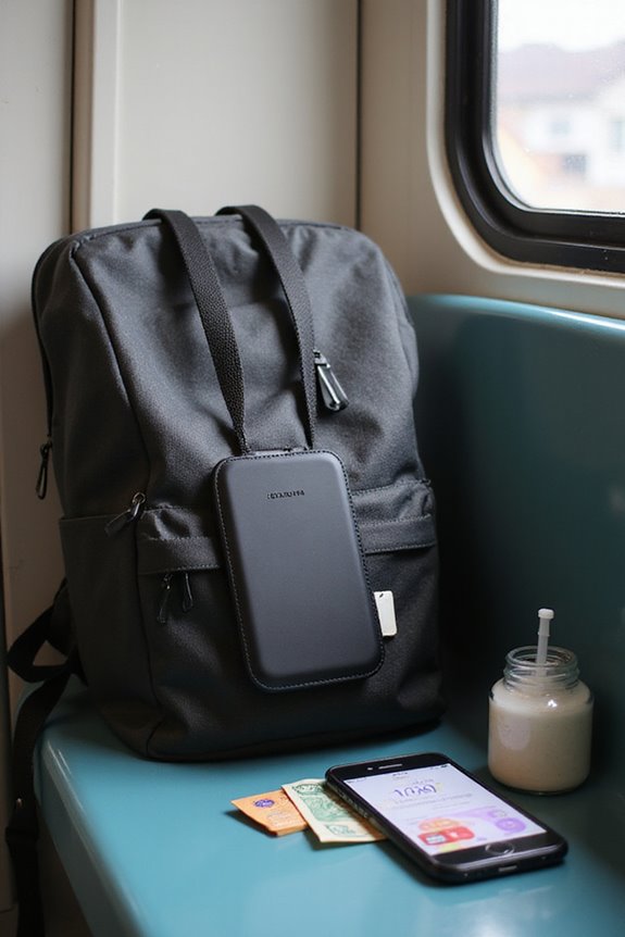comfortable lightweight travel wallet