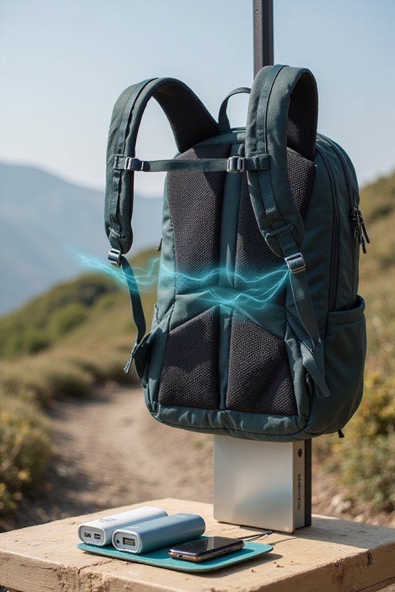 comfortable ventilated trekking backpacks