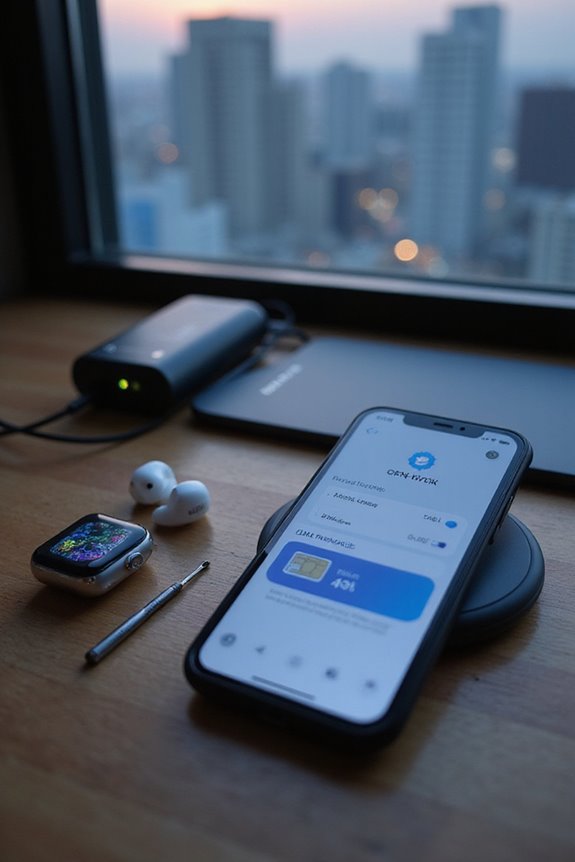 configuring mobile data access