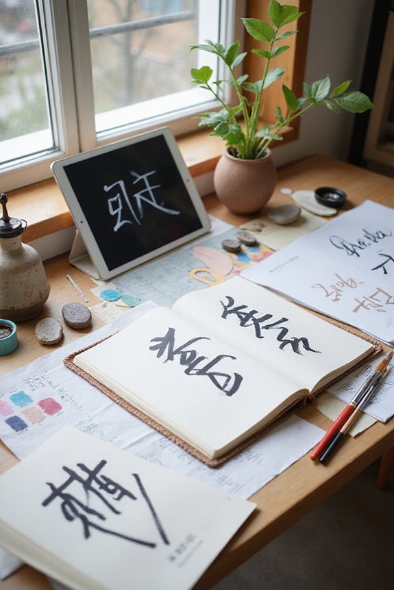 cultural heritage through lettering