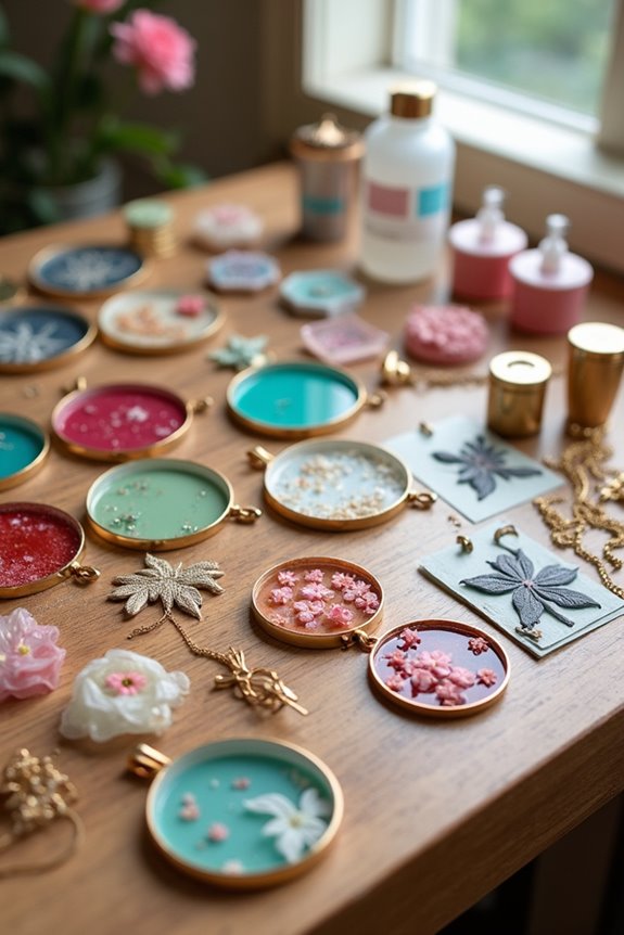 customizable resin jewelry kits