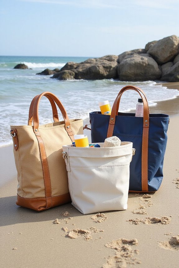 durable stylish beach totes