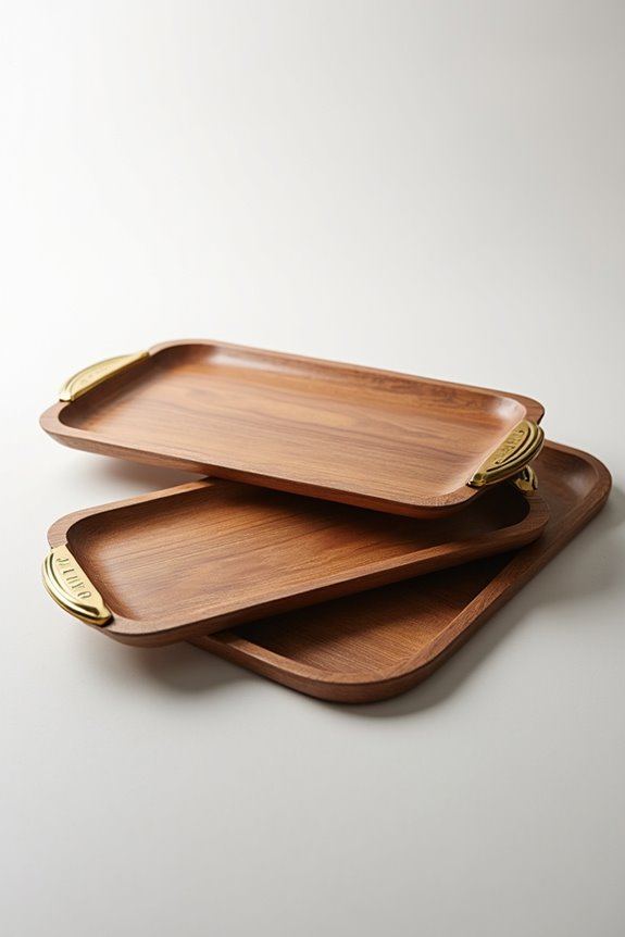 elevate dining with trays