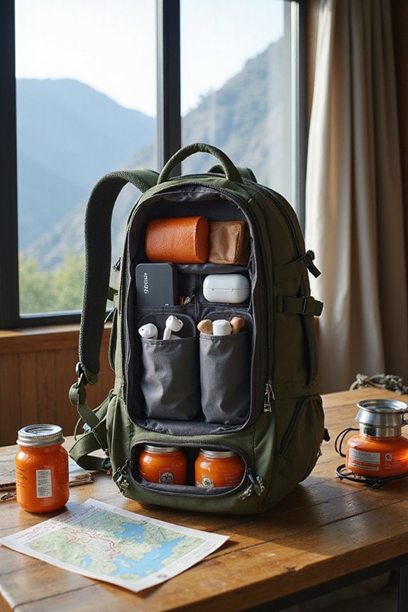 ergonomic backpack comfort features