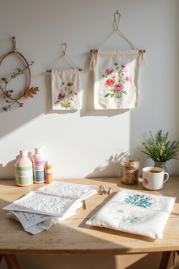 essential fabric painting tools