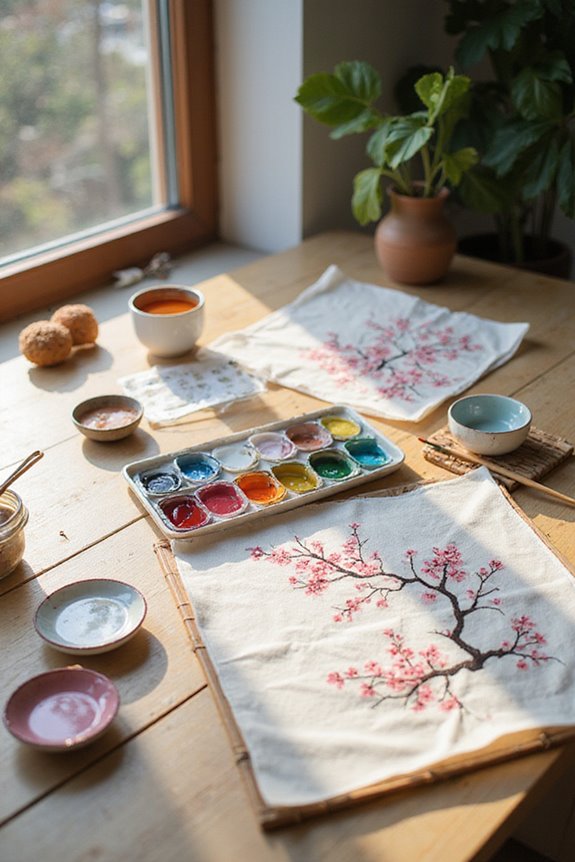 fabric painting techniques mastery