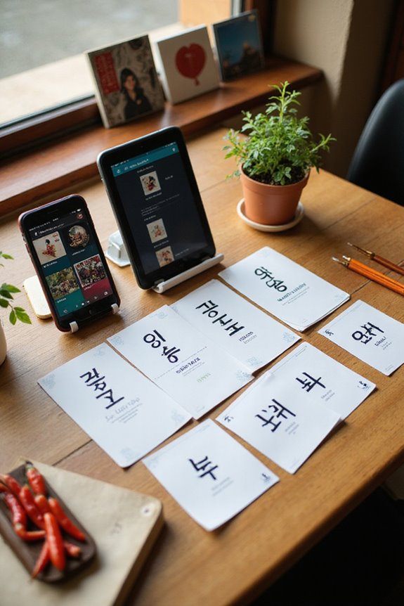 flashcards enhance language learning
