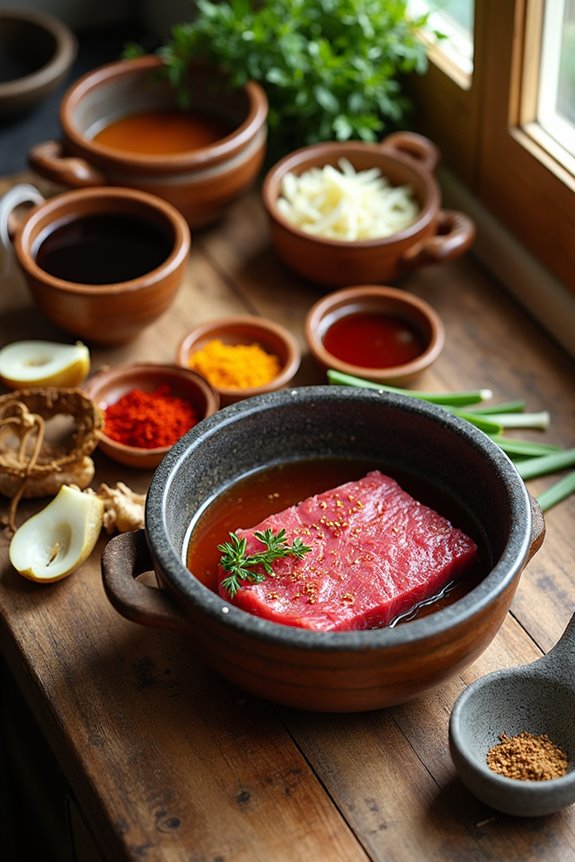 flavorful korean dish marination