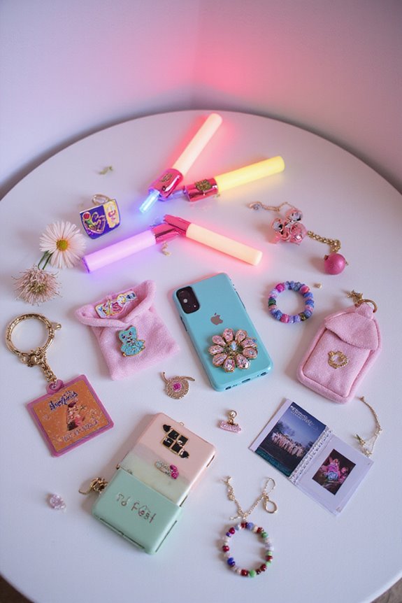k pop themed collectible accessories