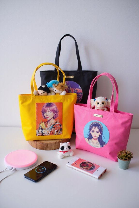 k pop tote bag considerations