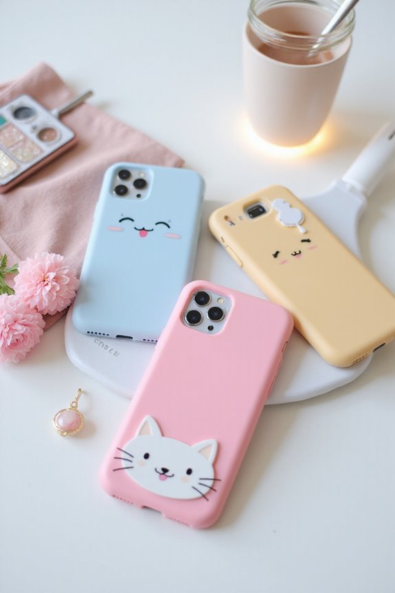kawaii phone case selection