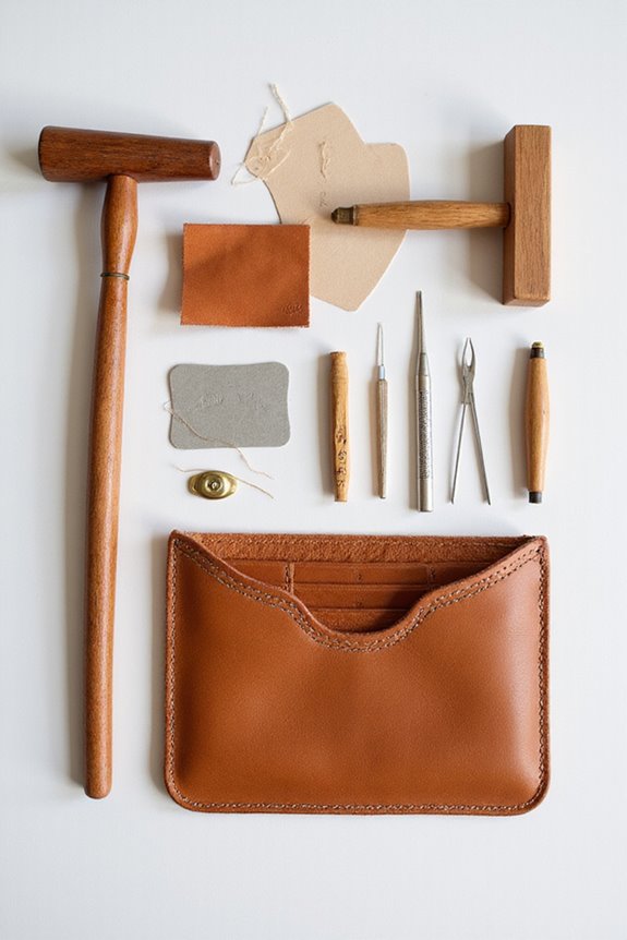 korean leather crafting supplies