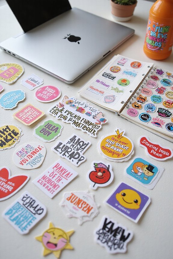 korean motivation sticker packs