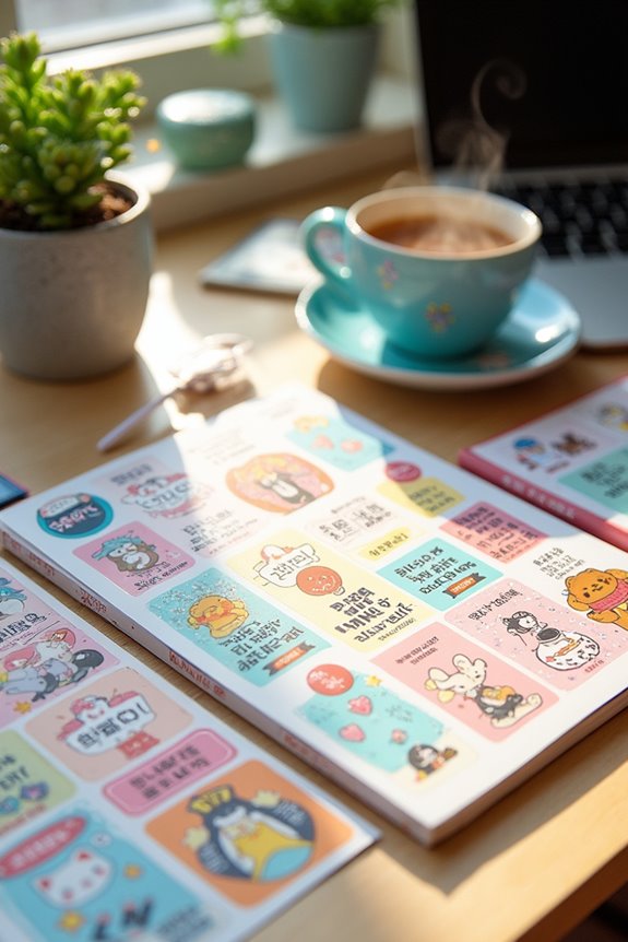 korean motivation stickers availability