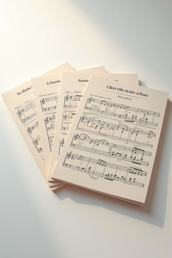 korean piano music sheets
