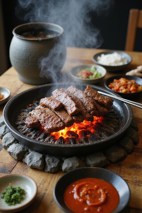 korean roasting flavor enhancement