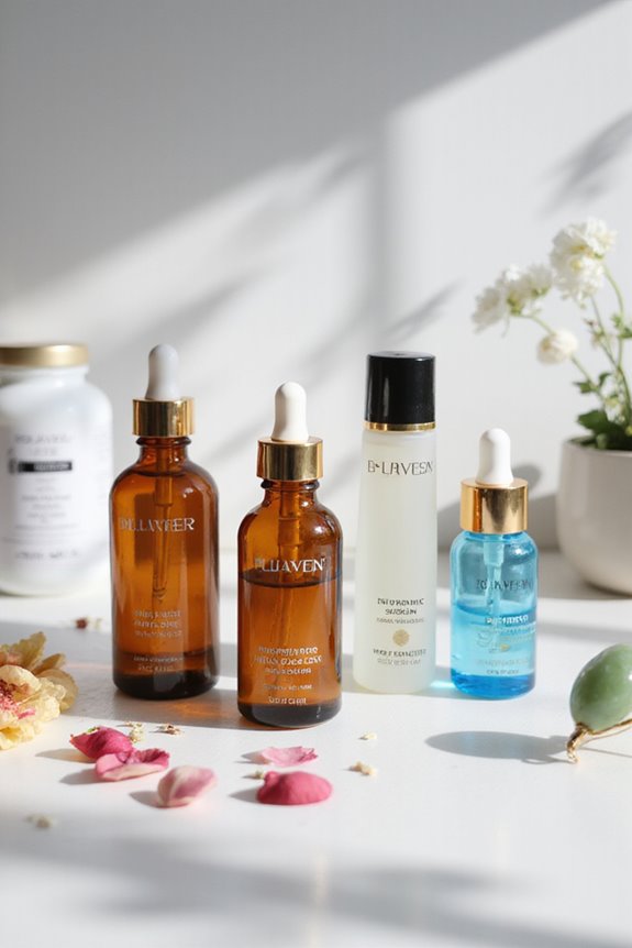 korean serums and ampoules