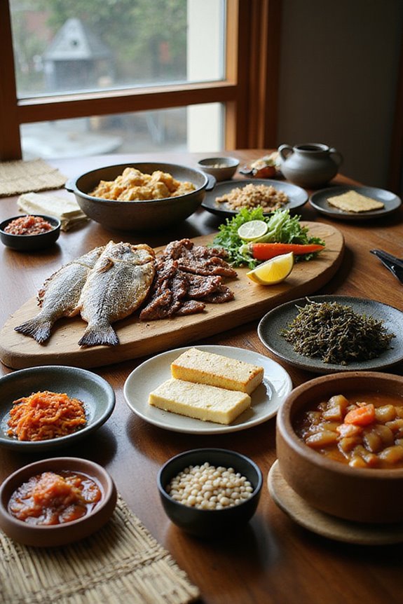 lean protein in korean meals
