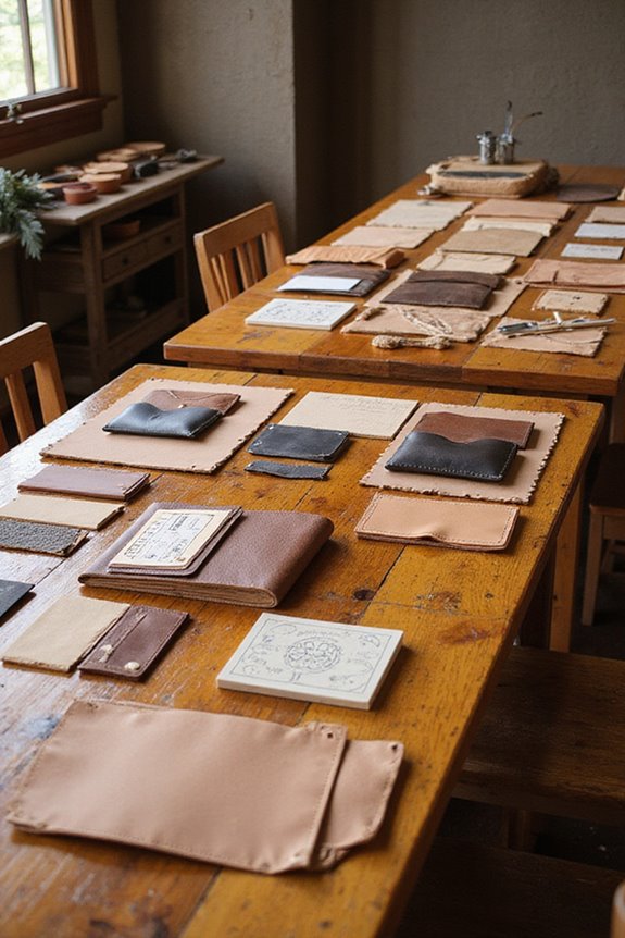 leather craft kits progression