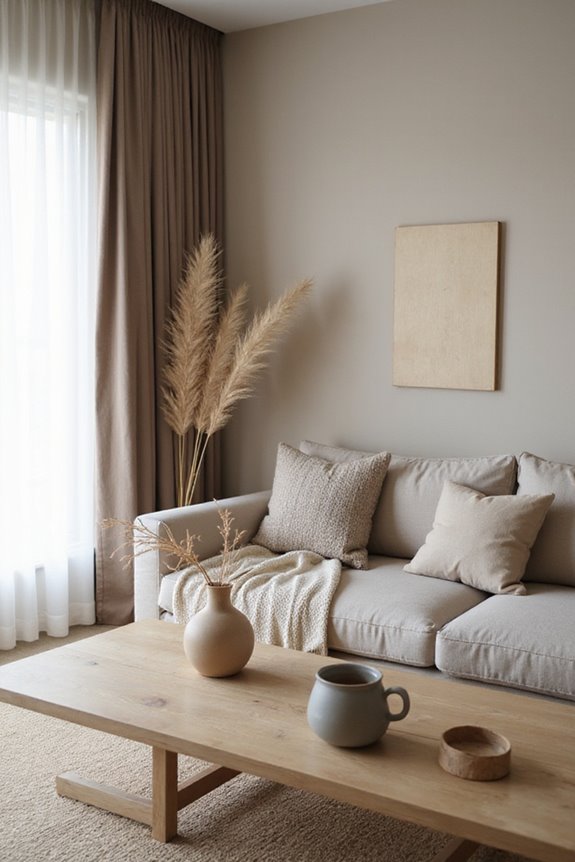 neutral palette for tranquility