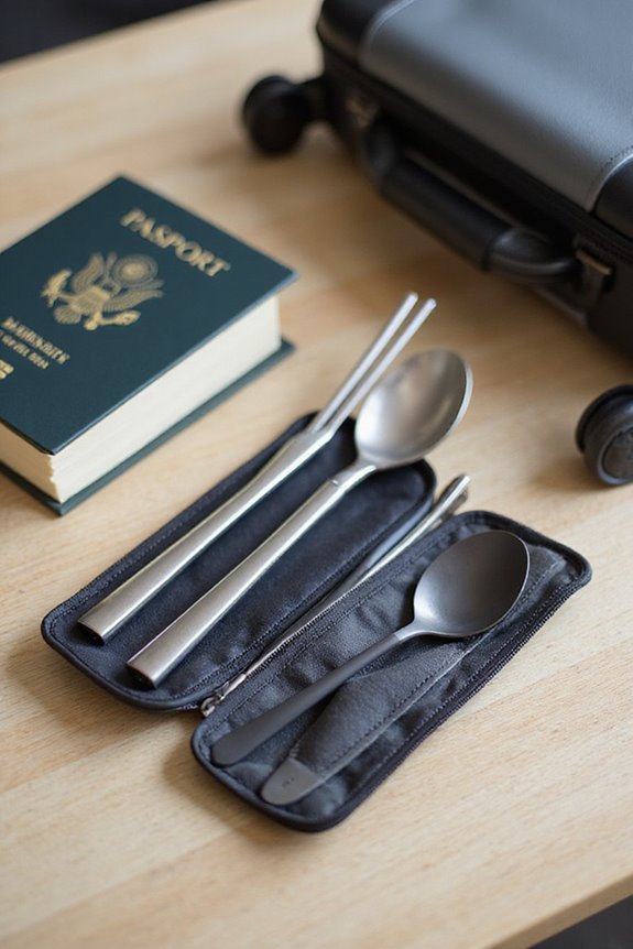 portable hygienic sustainable utensils