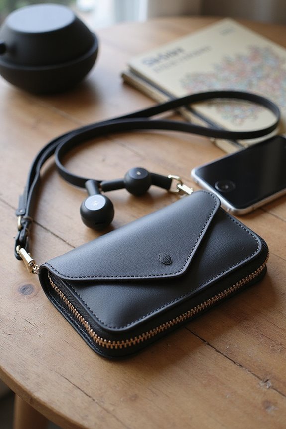 secure neck wallet features