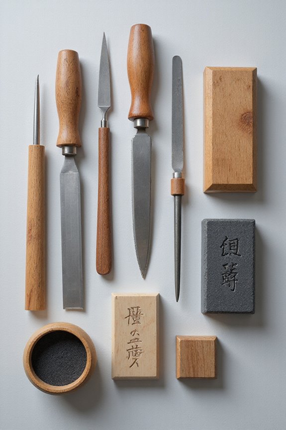 selecting korean stamp tools