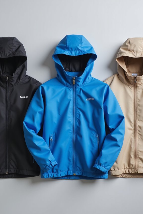 selecting korean travel windbreakers