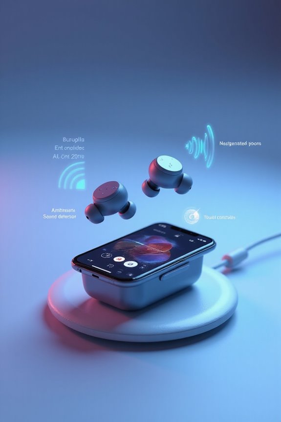 smart earbuds with sensors