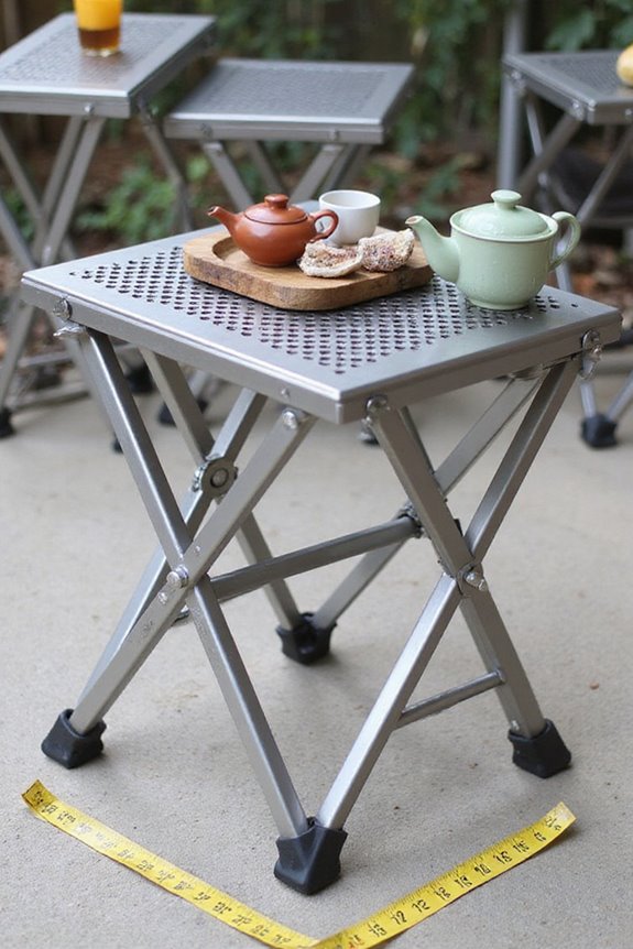 sturdy portable folding tables