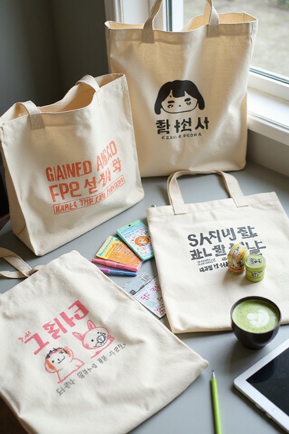 sustainable customizable tote bags