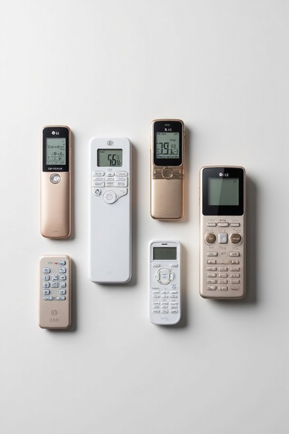 top lg ac remotes