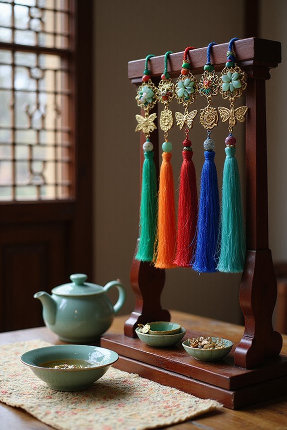 traditional korean ornamental pendants