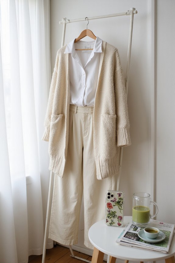 versatile layered outfit styling