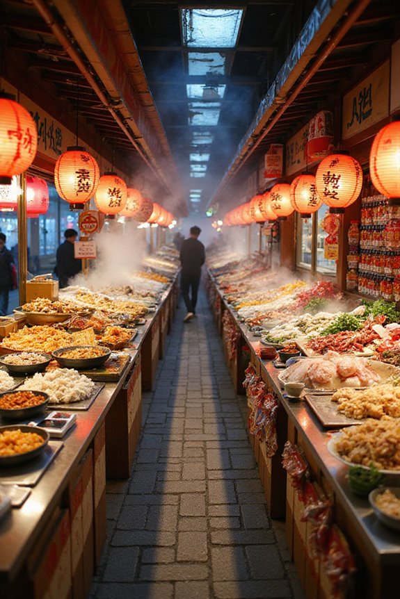 vibrant traditional market experience